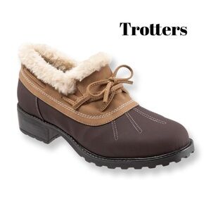 𝅺Trotters Belle Winter Waterproof Faux Shearling Shoes Size 10.5